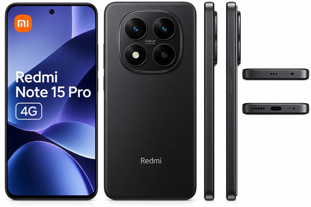 Xiaomi Redmi Note 15 Pro 4G — Ilustrační foto — barva se může lišit