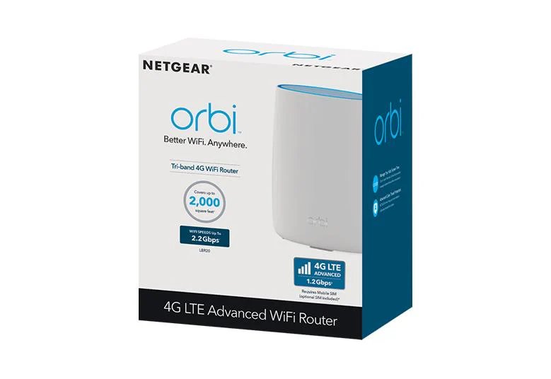 Netgear Orbi LBR20 4G — Ilustrační foto — barva se může lišit