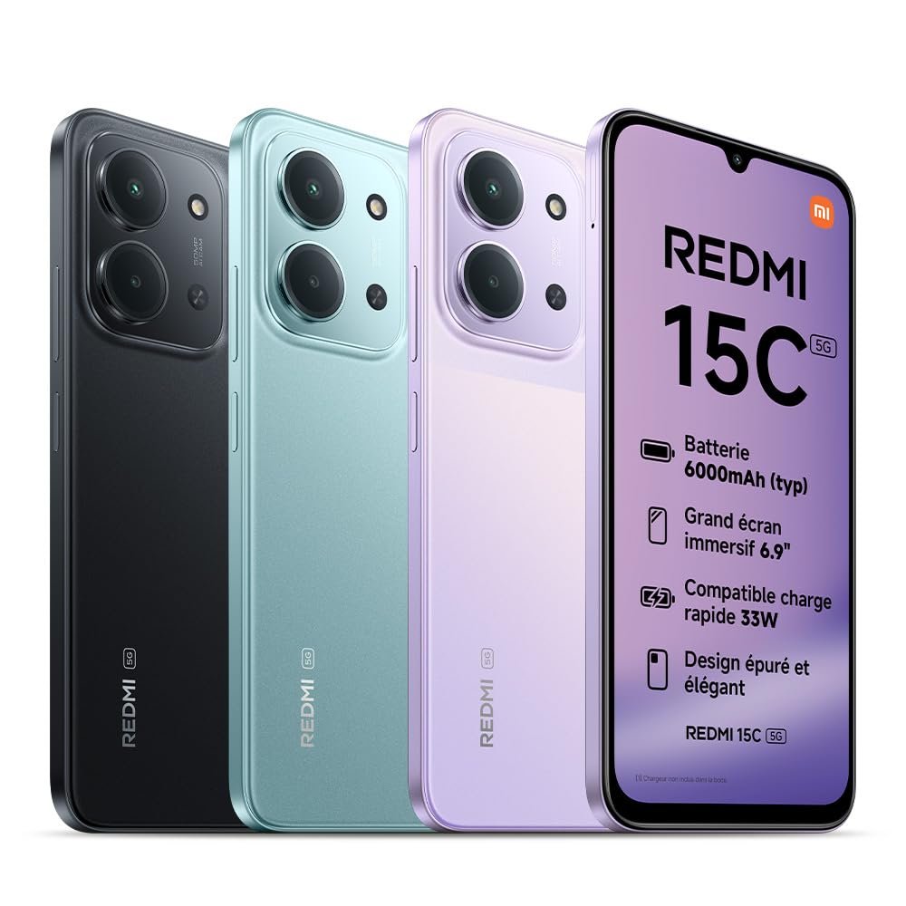 Xiaomi Redmi 15C 5G — Ilustrační foto — barva se může lišit