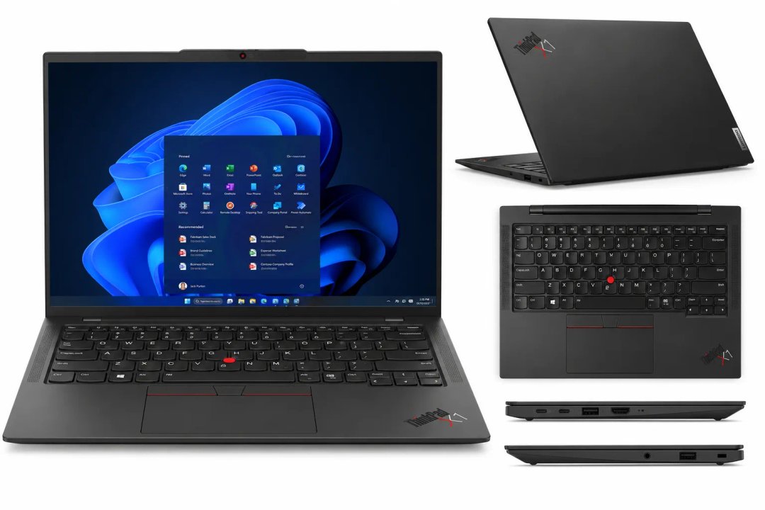 Lenovo Thinkpad X1 Carbon Gen 10 14" — Ilustrační foto — barva se může lišit