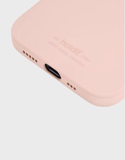 Holdit iPhone 12/12 Pro - Silicone Case - Pink 1