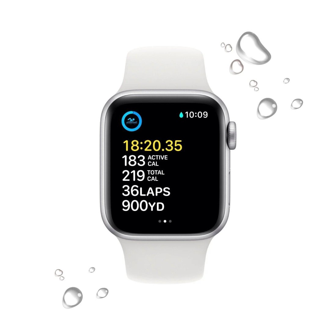 Apple Watch SE (2022) 44mm GPS+Cellular Aluminum Case — Ilustrační foto — barva se může lišit