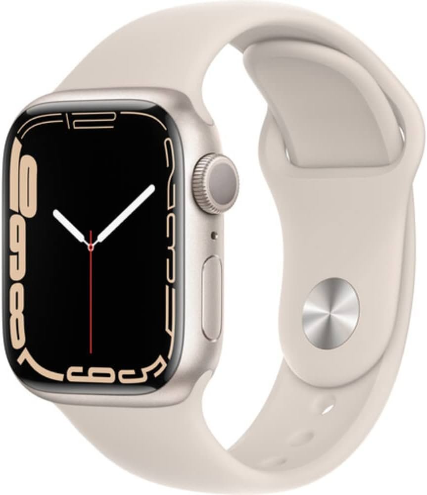 Apple Watch Series 7 41mm GPS Aluminum Case — Ilustrační foto — barva se může lišit