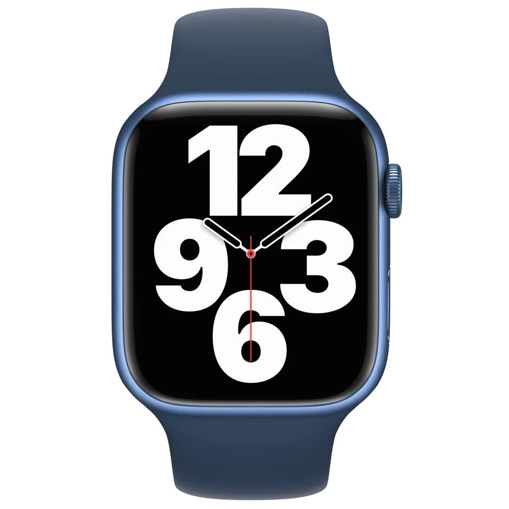 Apple Watch Series 7 45mm GPS + Cellular Aluminum Case — Ilustrační foto — barva se může lišit