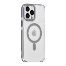 TUNIQ Zadní kryt pro iPhone 13 Pro Max — Šňůrka na krk — magsafe — barva: šedá 3