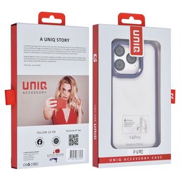 UNIQ Accessory Zadní kryt pro iPhone 14 Pro — barva: fialová 4