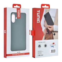 TUNIQ Zadní kryt pro iPhone 16 Plus — TPU — barva: zelená 4
