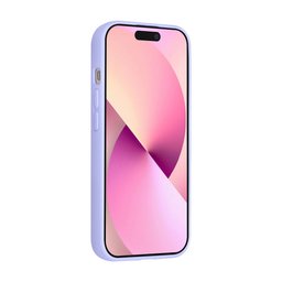 TUNIQ Zadní kryt pro iPhone 15 — Magsafe S kruhovým stojánkem — Přívěsek — barva: lila 2