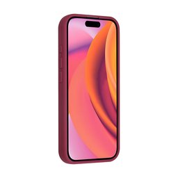 TUNIQ Zadní kryt pro iPhone 16 Pro — Celosilikonový — barva: fialová 2