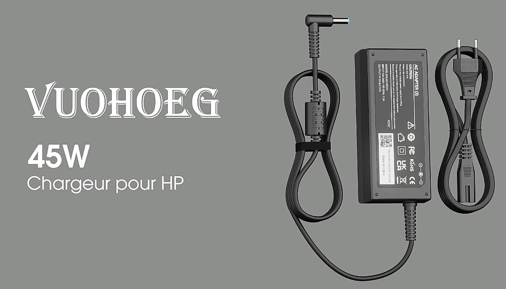 HP 4.5x3.0 19V 45W (2.31A)