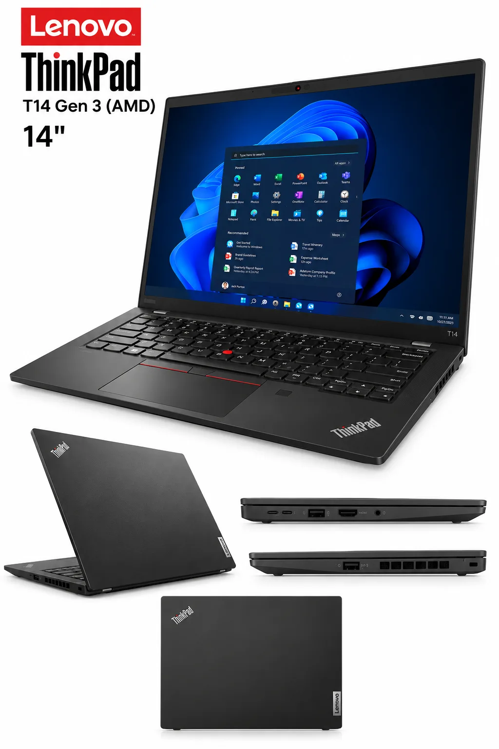 Lenovo ThinkPad T14 Gen 3 (AMD) 14"