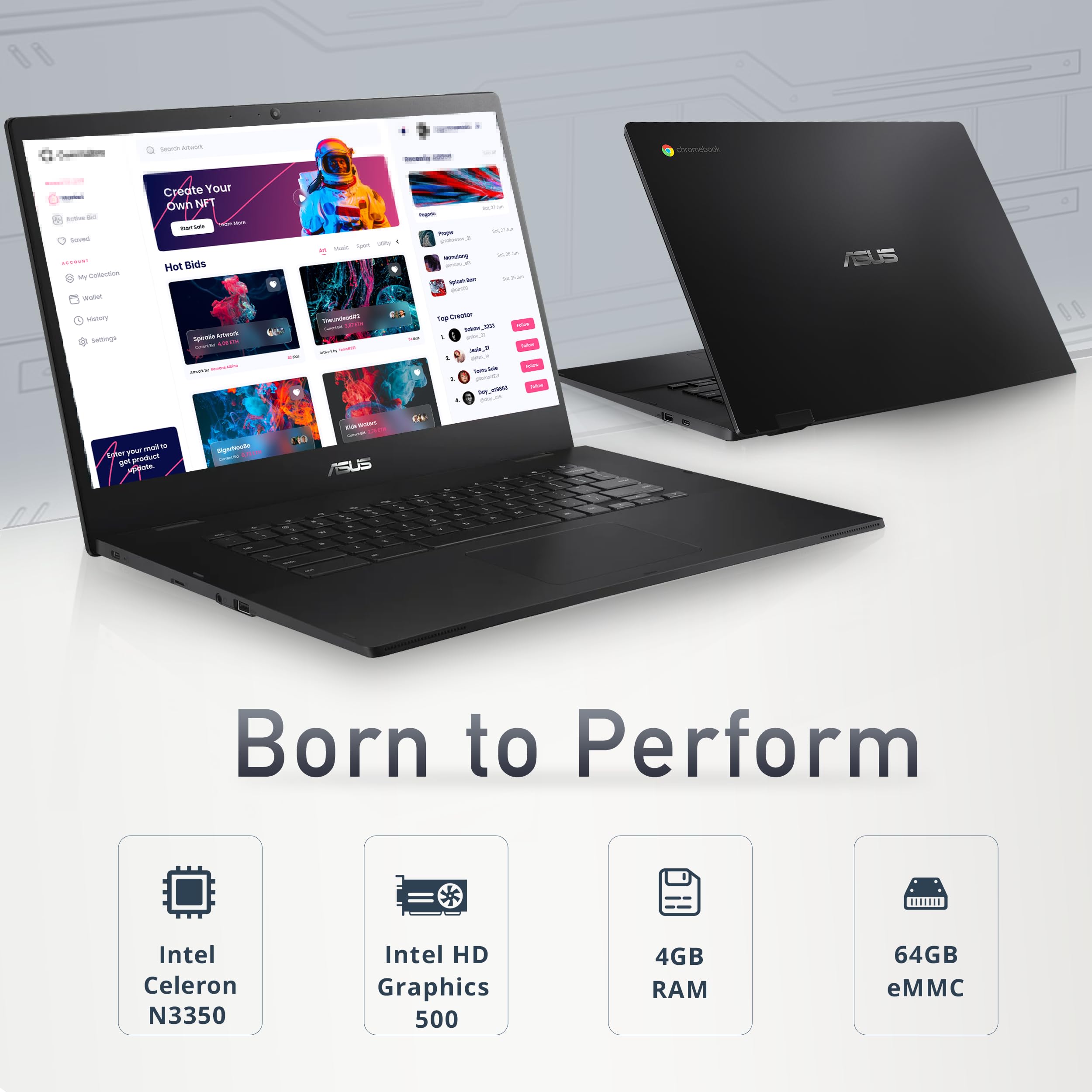 Asus Chromebook CX1 CX1500 15.6" 2