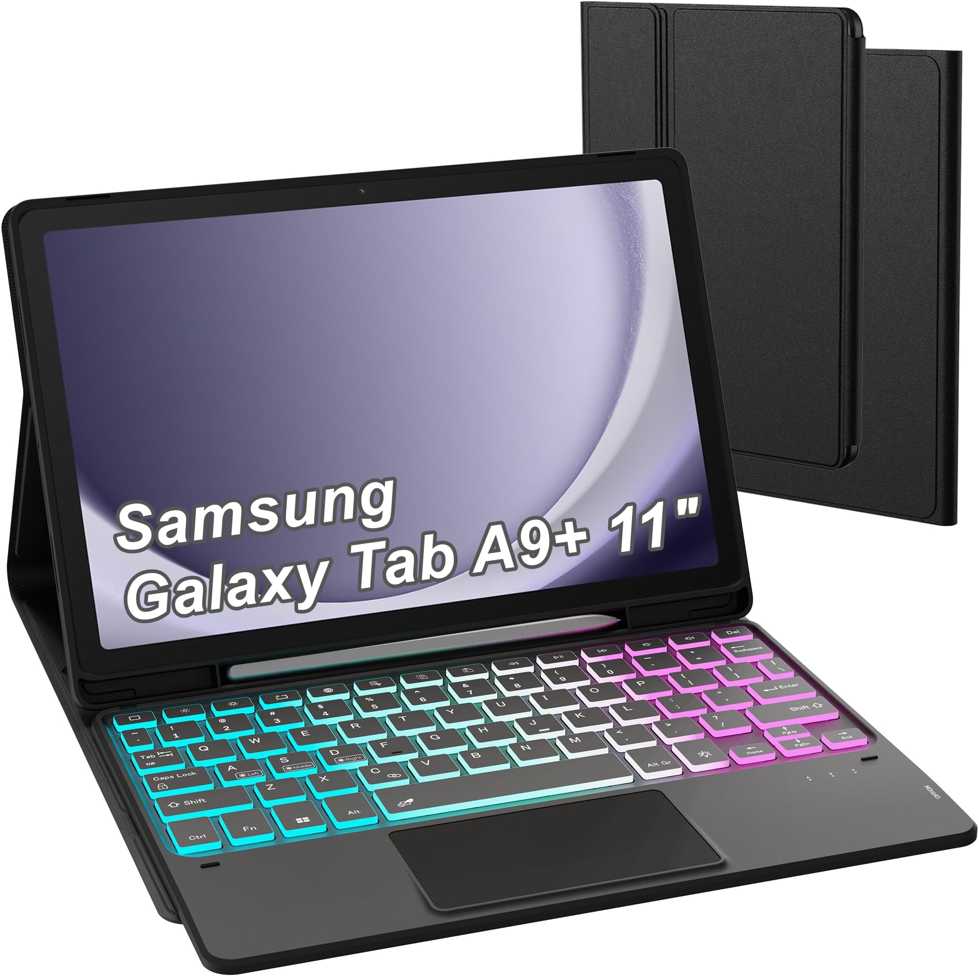 Samsung Galaxy Tab A9 Plus - Book Cover Keyboard Slim - PRT