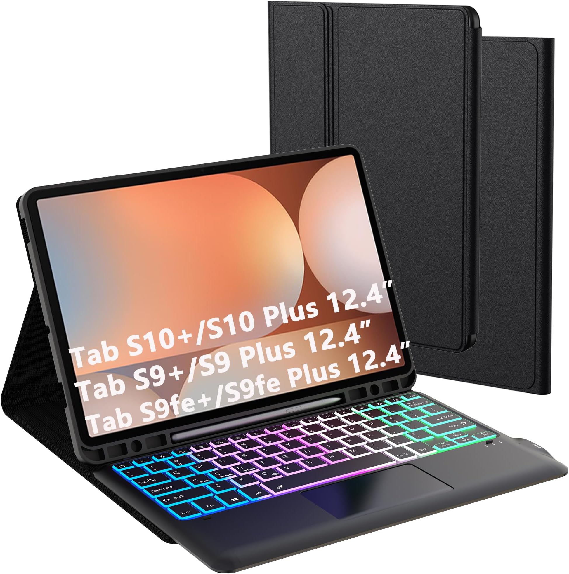 Samsung Galaxy Tab S10 FE+ - Book Cover Keyboard Slim - ESP