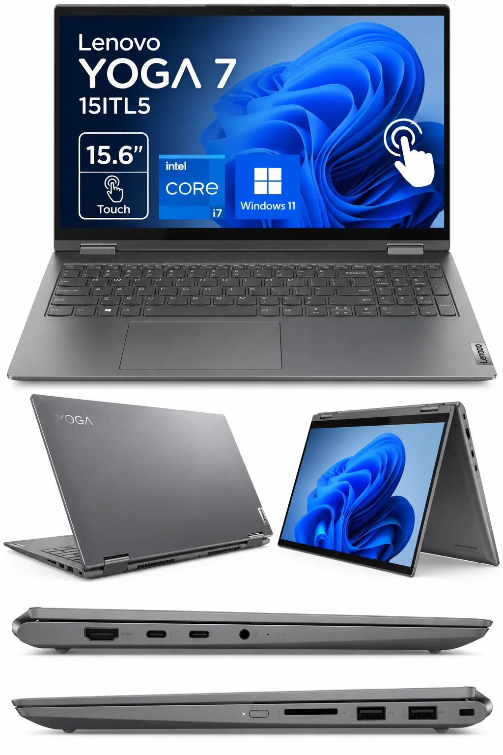Lenovo Yoga 7 15ITL5 Touch 15.6"