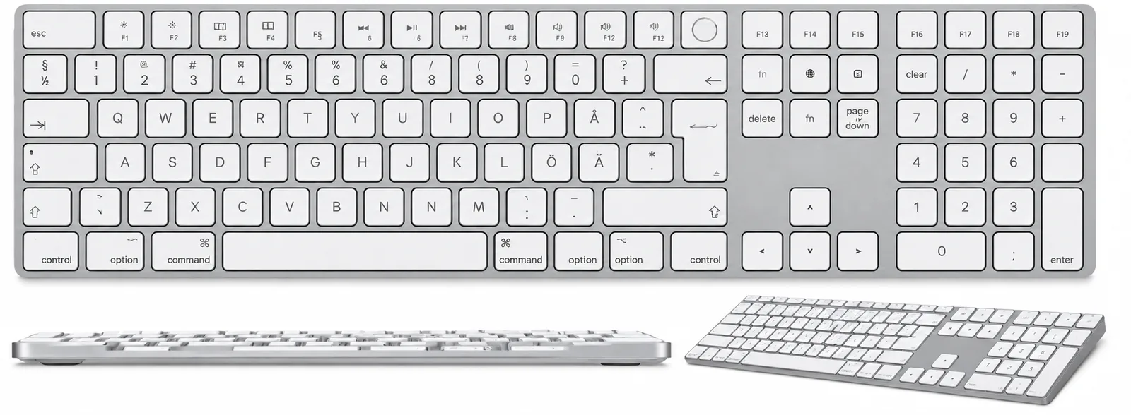 Apple Magic Keyboard with Numeric Keypad A1843 (SWE)