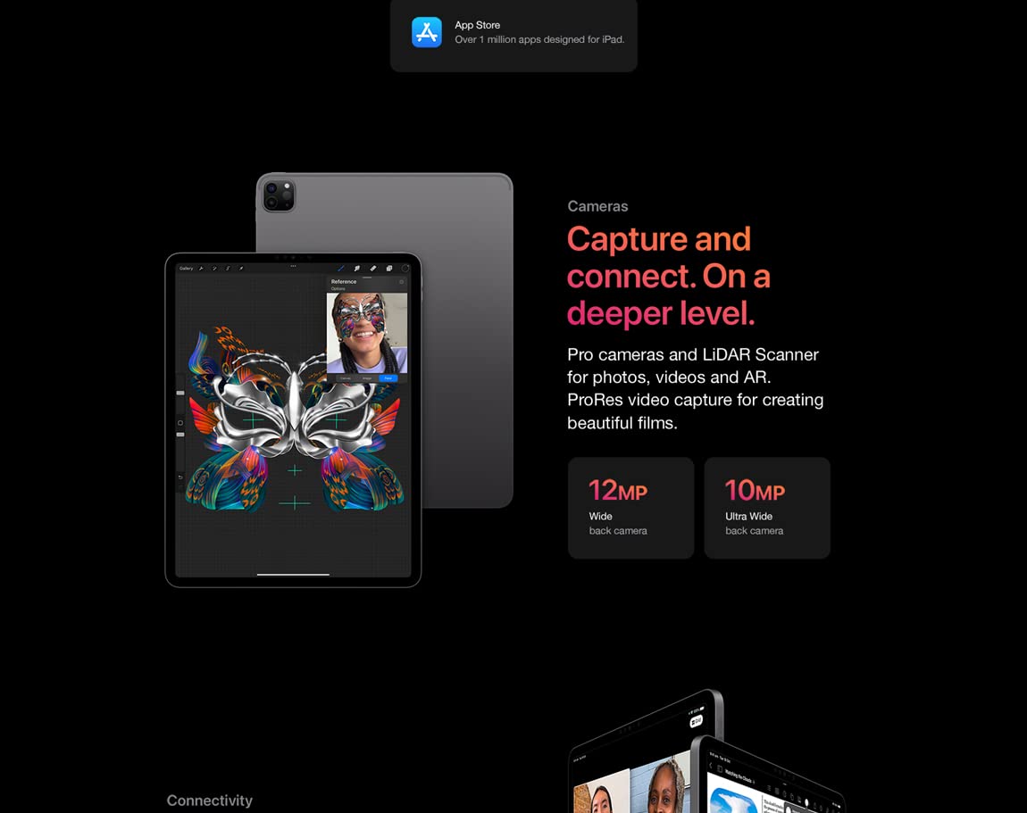 Apple iPad Pro 12.9" 6th Gen (2022) WiFi + Cellular