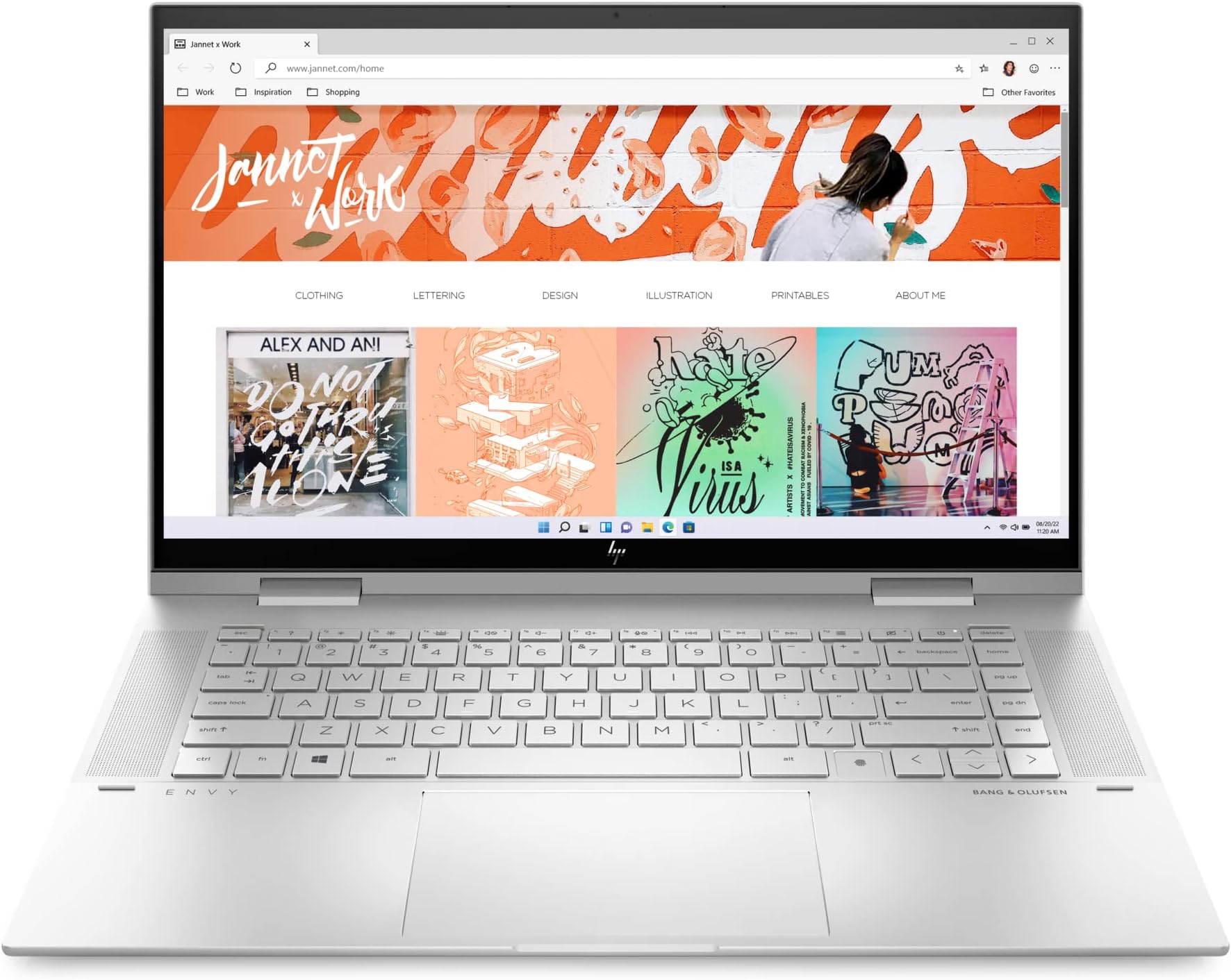 HP Envy x360 15-ed0006nl Touch 15.6"