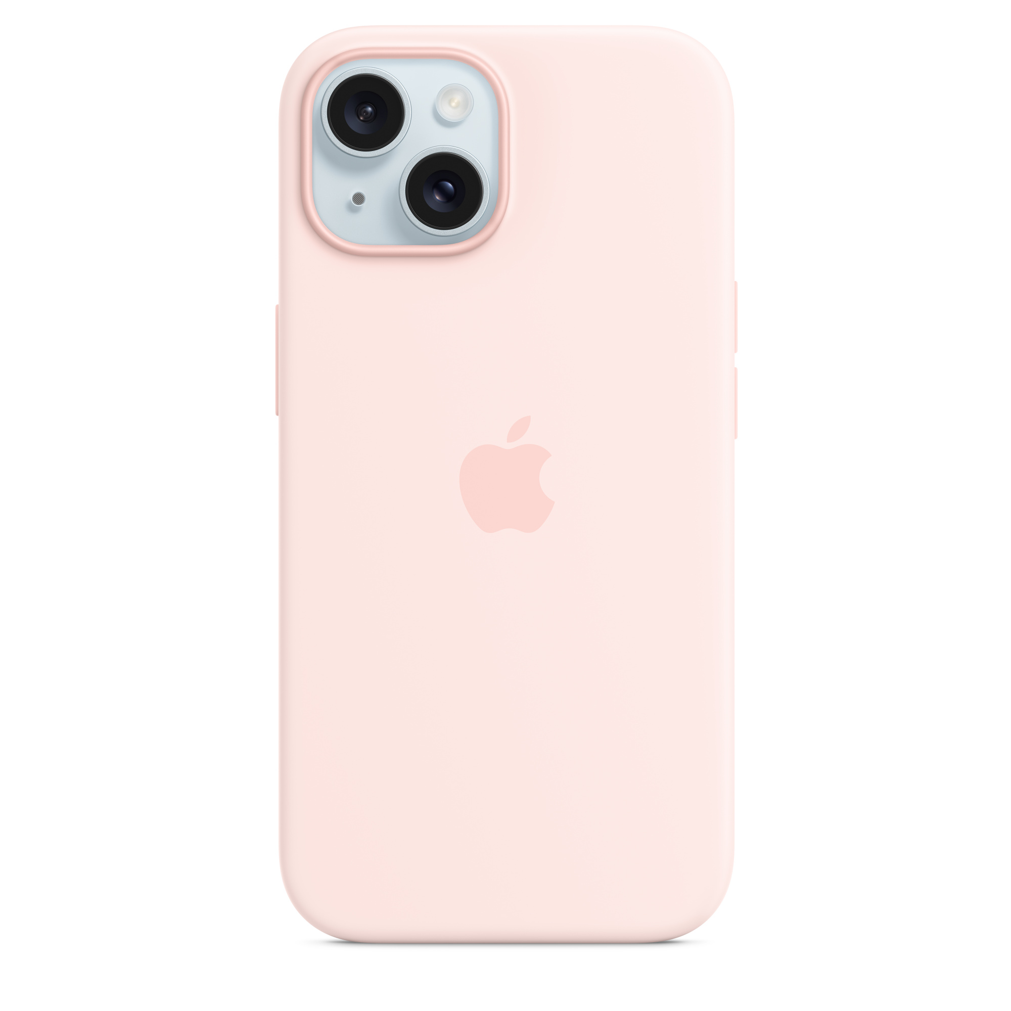 Apple iPhone 15 Plus - Silicone Case MagSafe - Pink