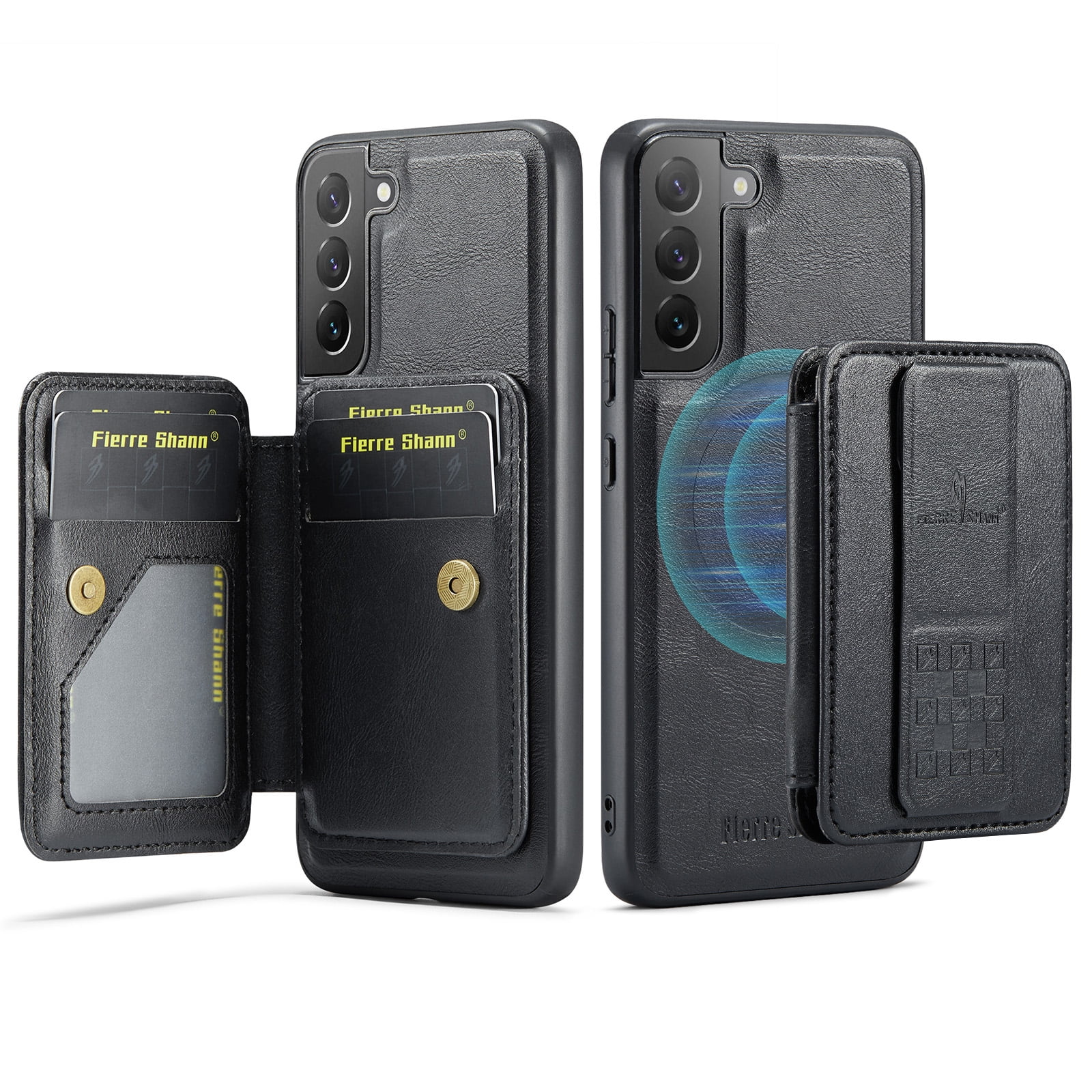 Dbramante1928 Galaxy S23 - Lynge 2-in-1 Wallet Magnetic Case - Black