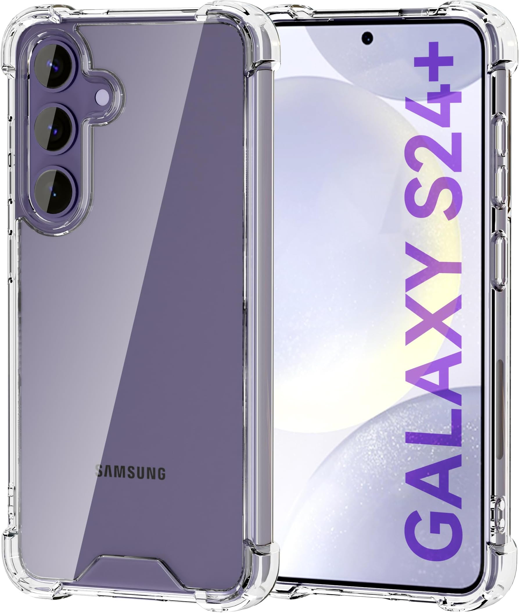 Samsung Galaxy S24 Plus - Clear Case - Transparent