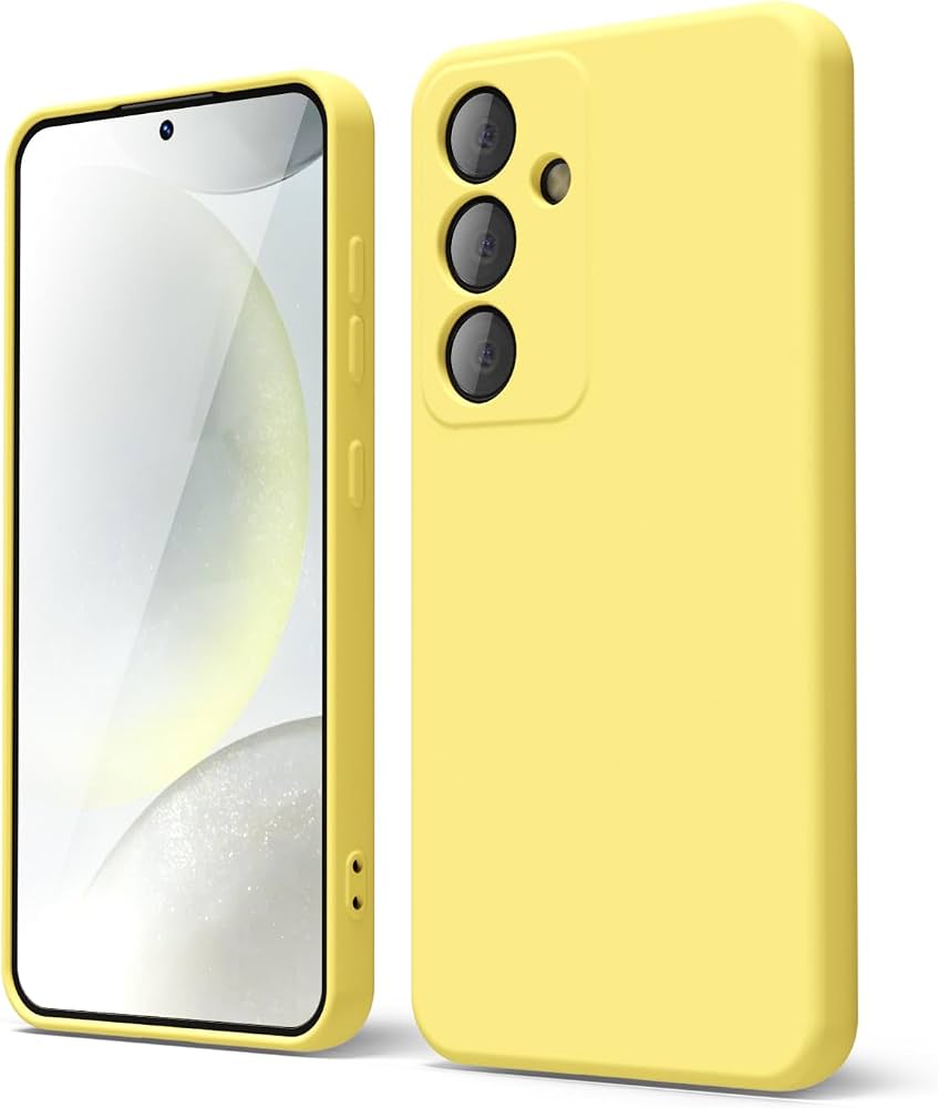 Samsung Galaxy S24 Plus - Silicone Case - Yellow