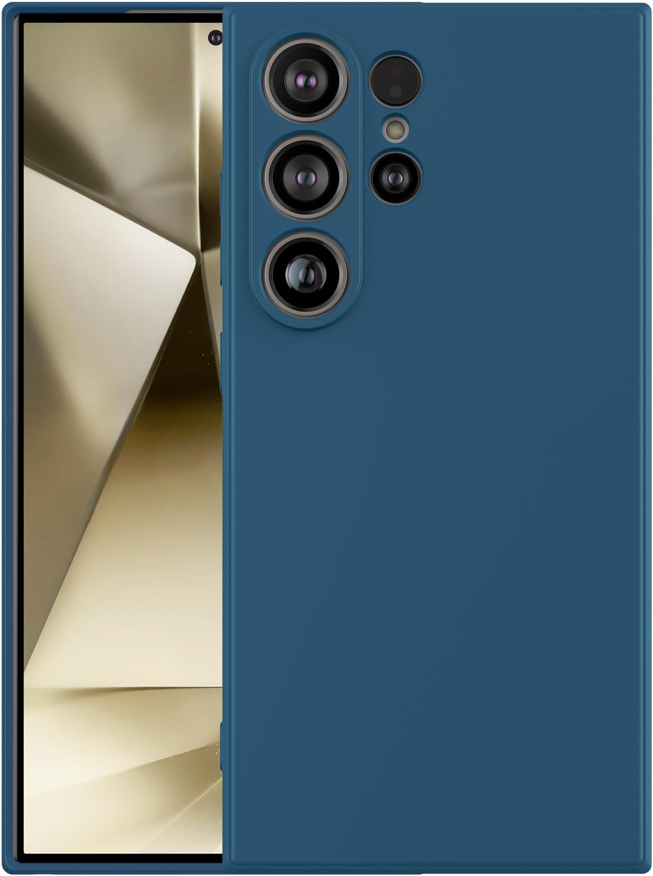 Samsung Galaxy S24 Plus - Standing Grip Case - Light Blue