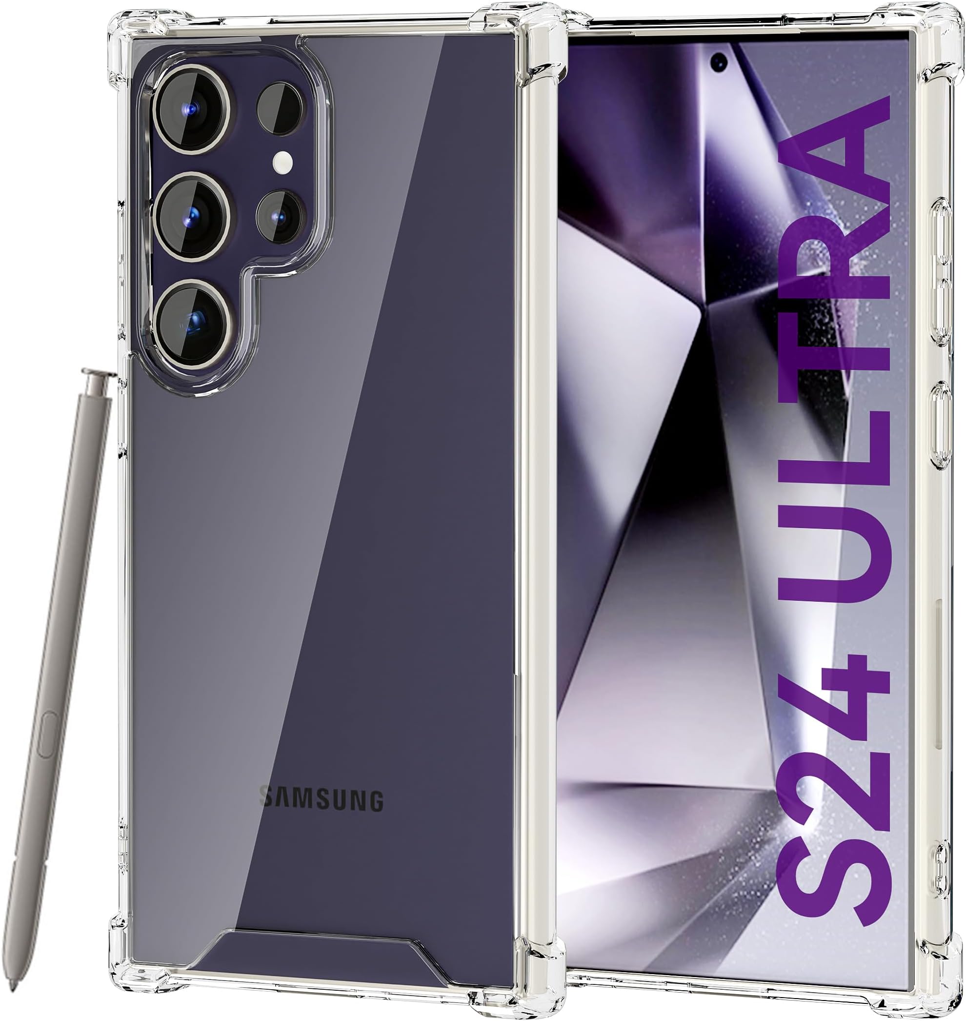 Samsung Galaxy S24 Ultra - Clear Gadget Case - Transparent