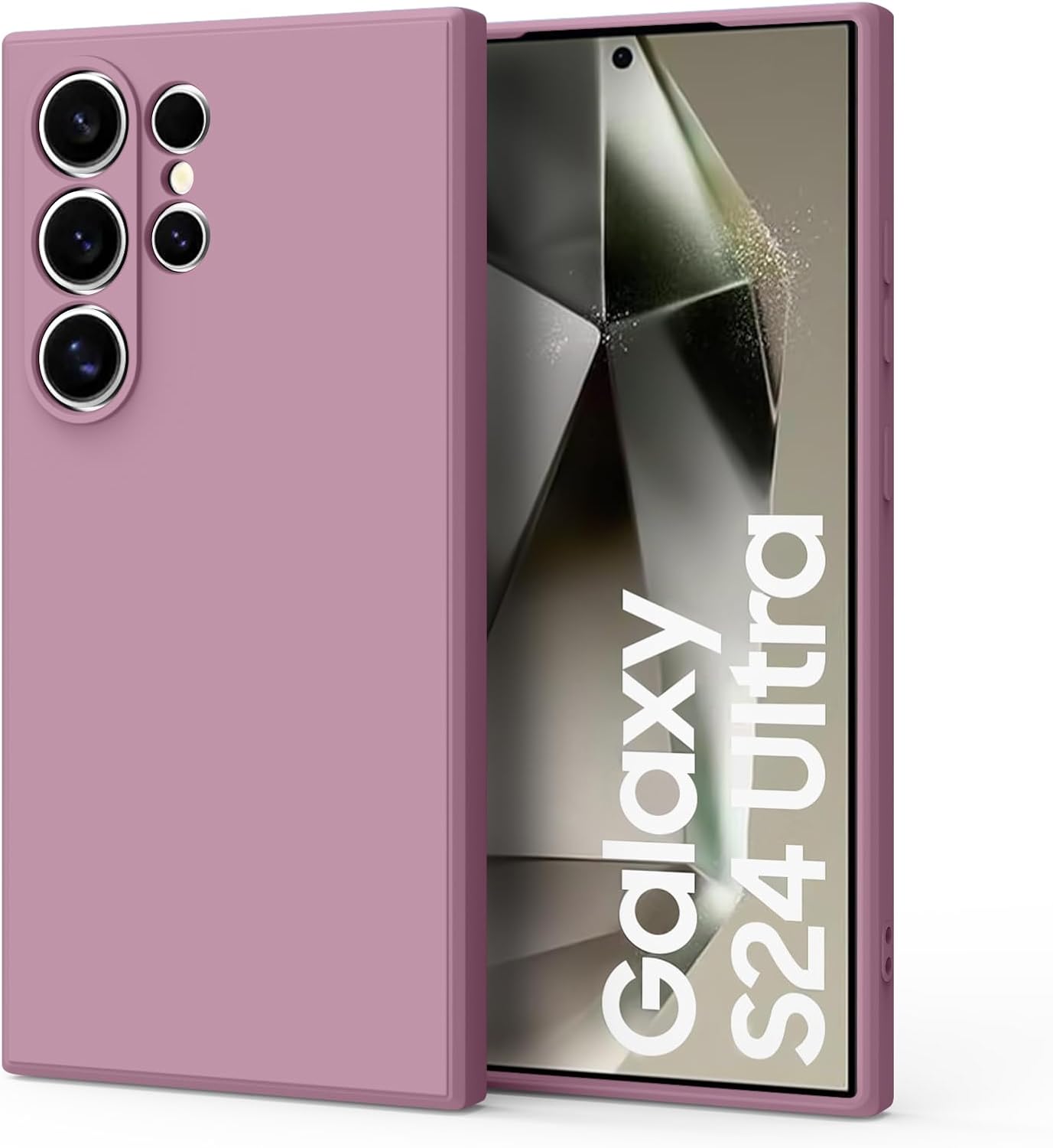 Samsung Galaxy S24 Ultra - Silicone Case - Violet