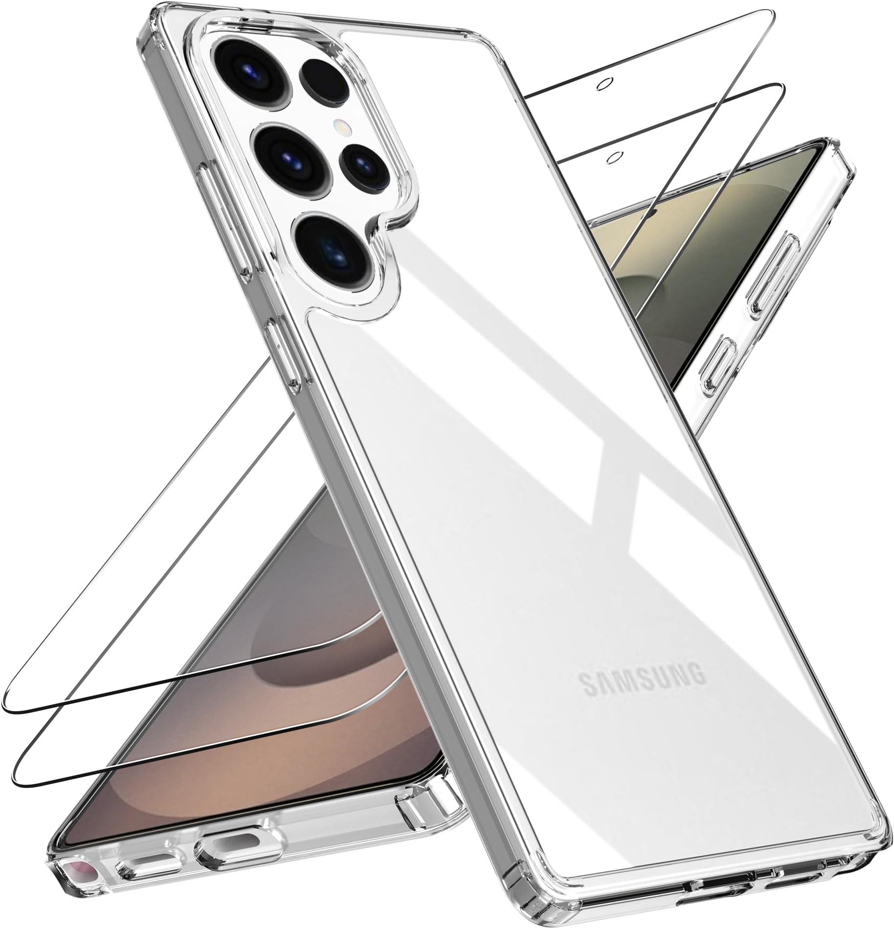 Samsung Galaxy S25 Ultra - Clear Magnet Case - Transparent