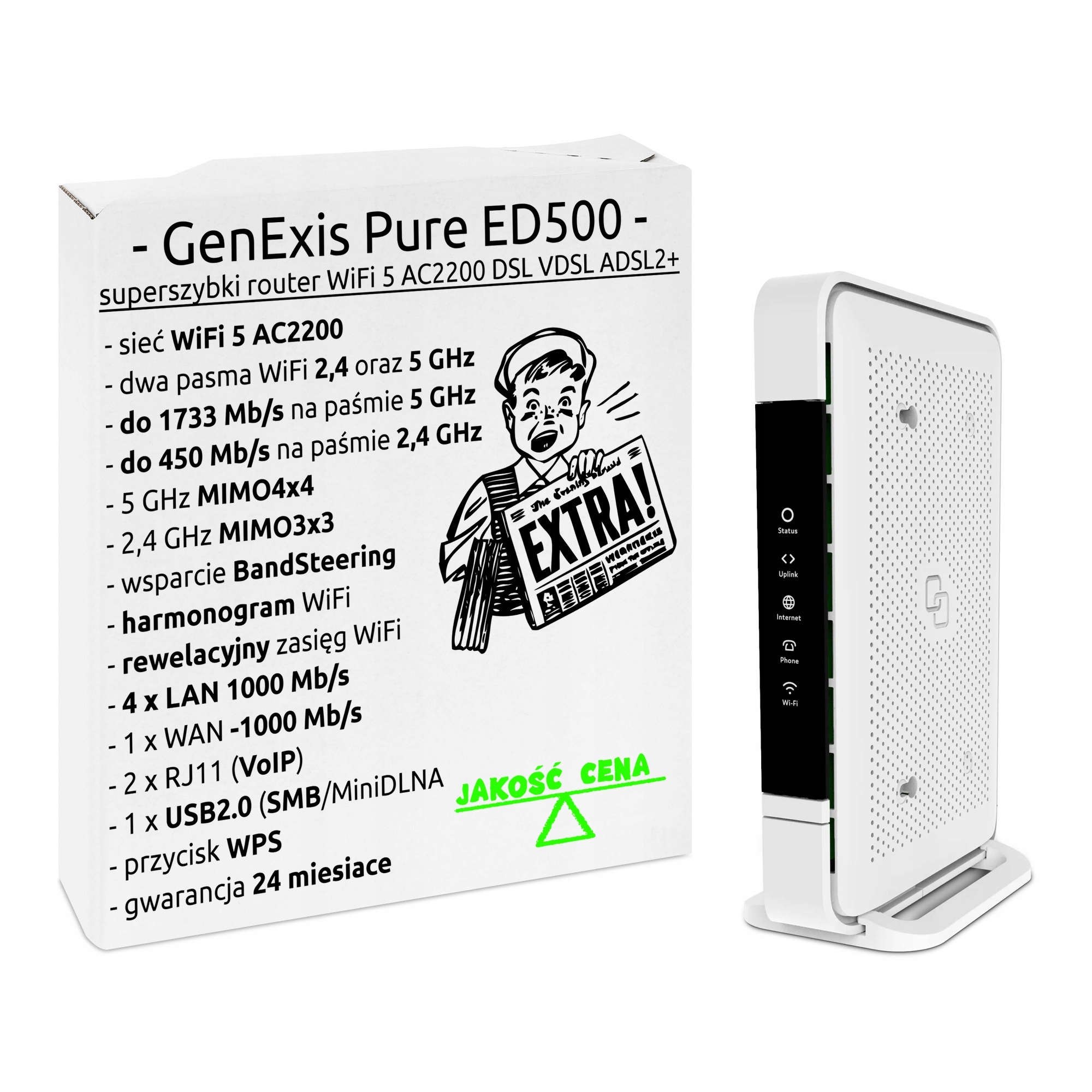 Inteno Genexis Pure ED500