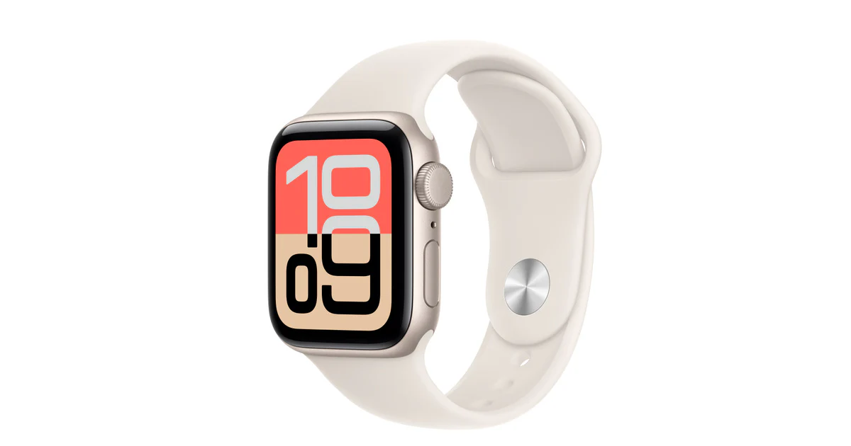 Apple Watch SE 3 (2025) 44mm GPS Aluminum Case