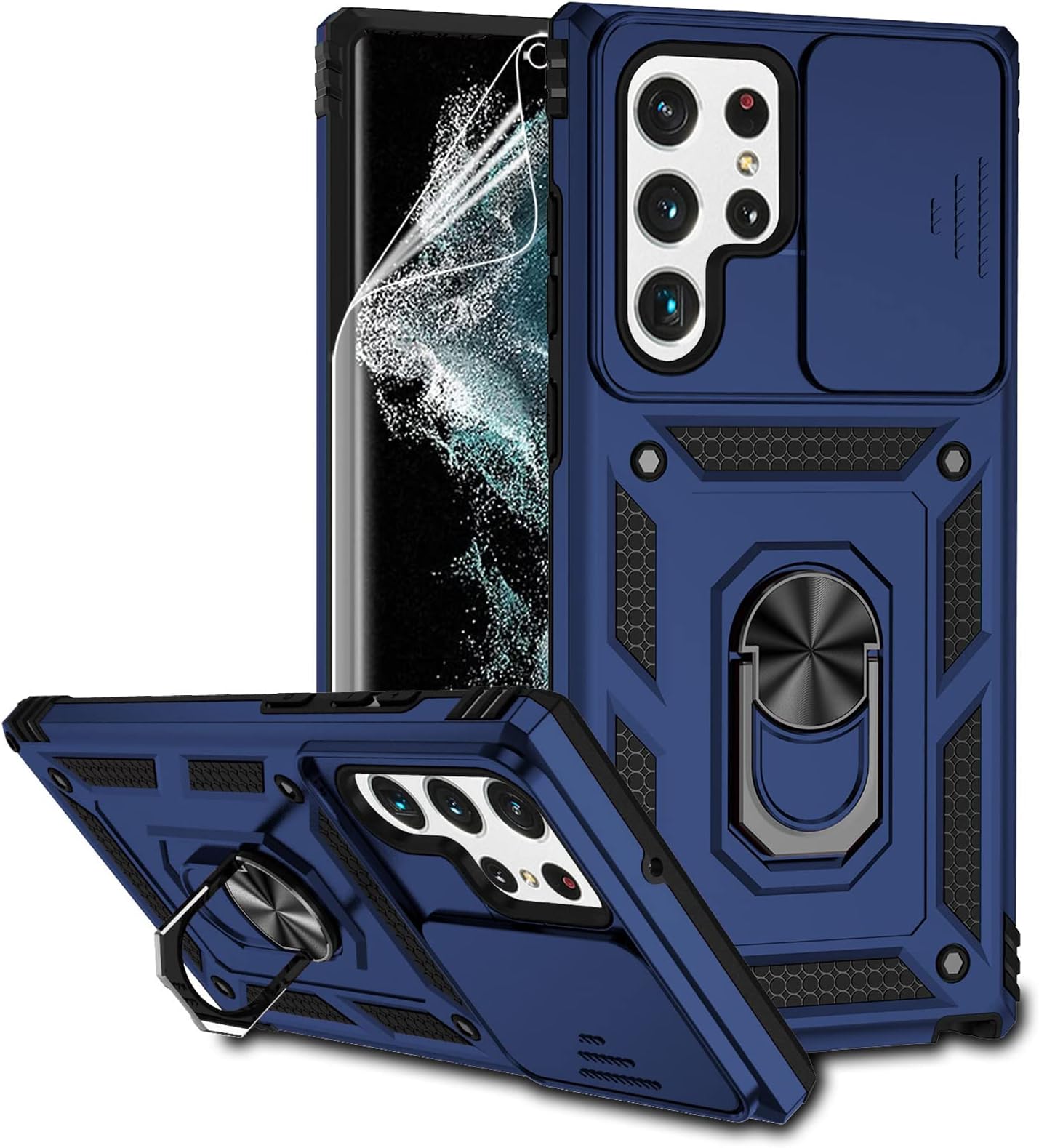 Samsung Galaxy S22 - Frame Cover - Navy 3