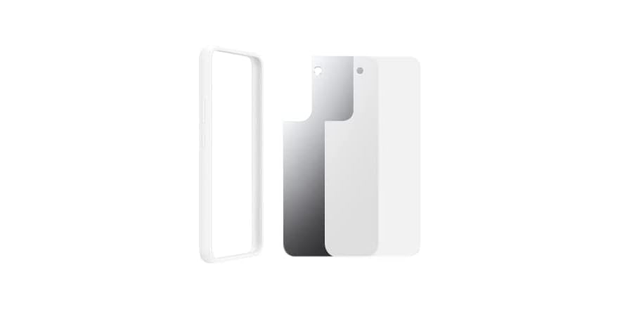 Samsung Galaxy S22 - Frame Cover - White 3