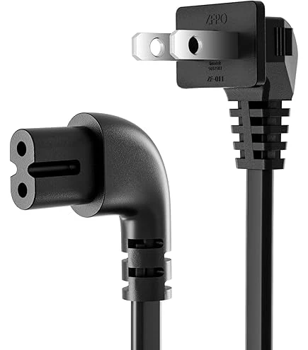 Various Laptop Power Cord (Type F C7 90 degree)